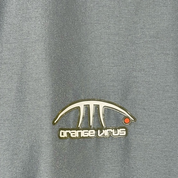 Orange Virus Performance basketball jacket. Size XL GUC - Picture 11 of 12